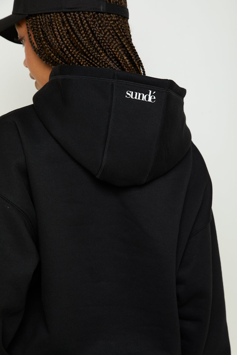 Iconic Oversized Hoodie - Black