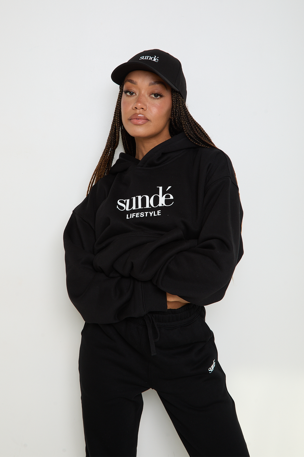 Iconic Oversized Hoodie - Black